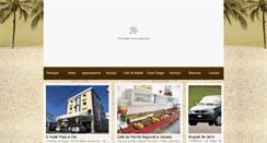 Desktop Screenshot of hotelpraiaemar.com.br